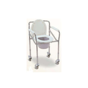 Commode Stool with Wheels